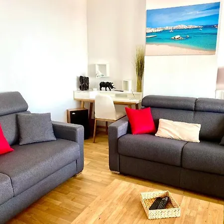 Grand T2 Standing Ajaccio Proche Centre Et Plages Vue Panoramique Parking Prive Exterior photo