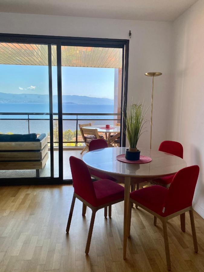 Grand T2 Standing Ajaccio Proche Centre Et Plages Vue Panoramique Parking Prive